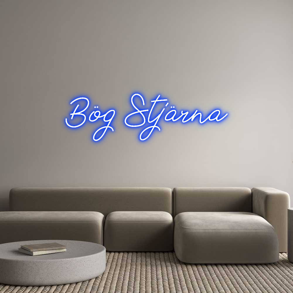 Anpassad neon: Bög Stjärna
