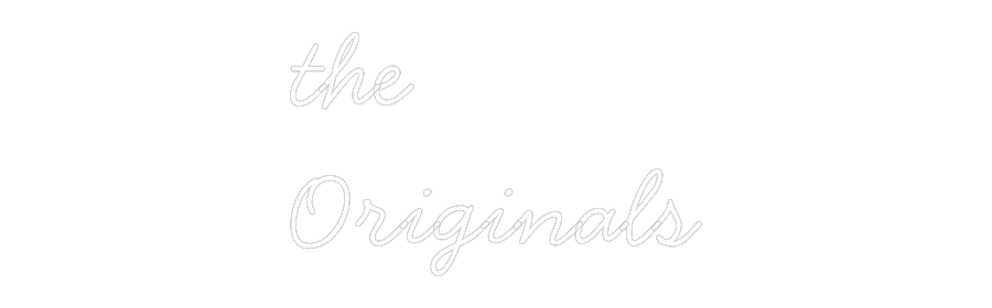 Anpassad neon: the
Originals