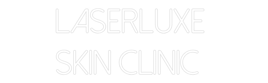 Anpassad neon: LASERLUXE
S...