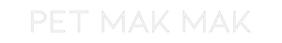 Anpassad neon: Pet mak mak