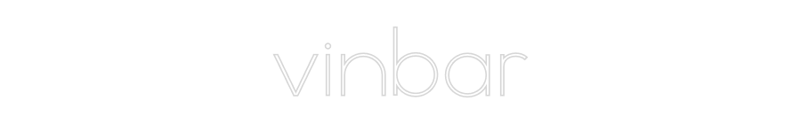 Anpassad neon: vinbar