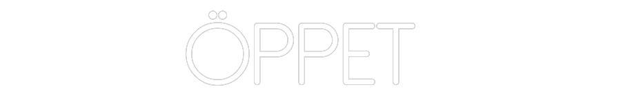 Anpassad neon: Öppet