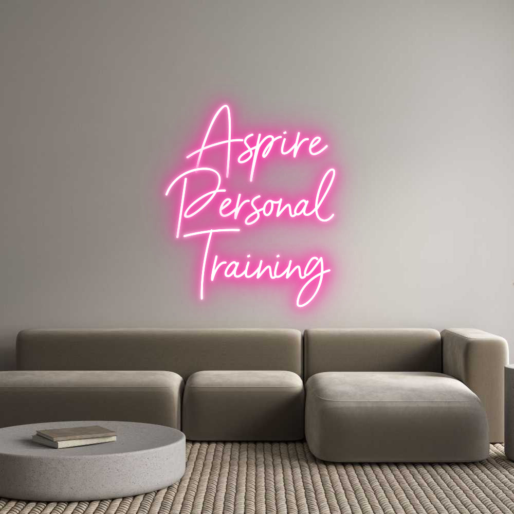 Anpassad neon: Aspire
Perso...