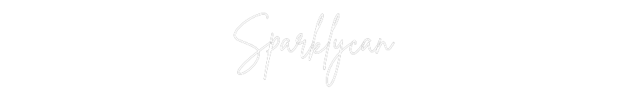 Anpassad neon: Sparklycan