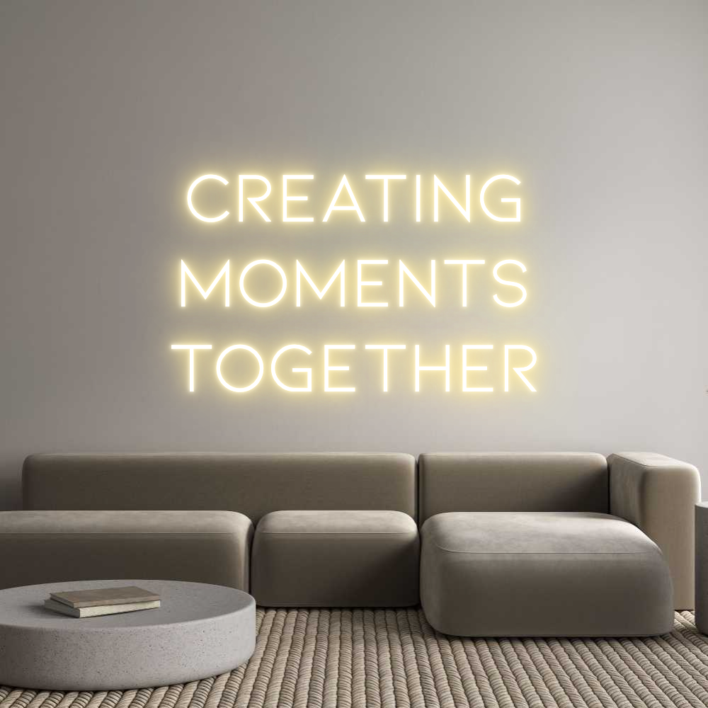 Anpassad neon: CREATING
MOM...