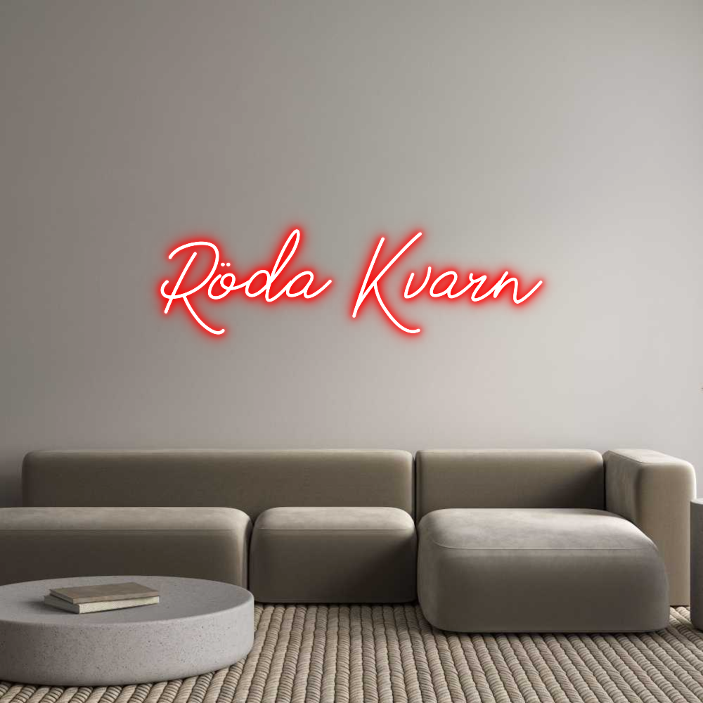 Anpassad neon: Röda Kvarn