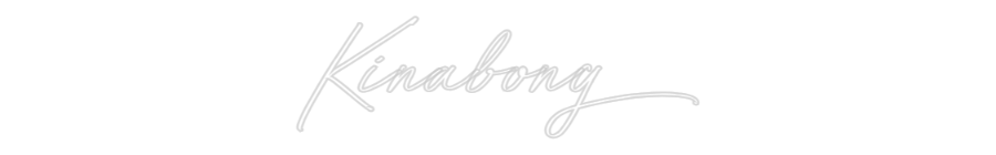 Anpassad neon: Kinabong