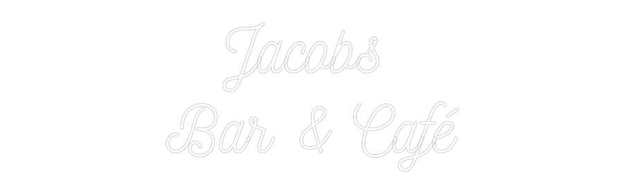Anpassad neon: Jacobs
Bar ...