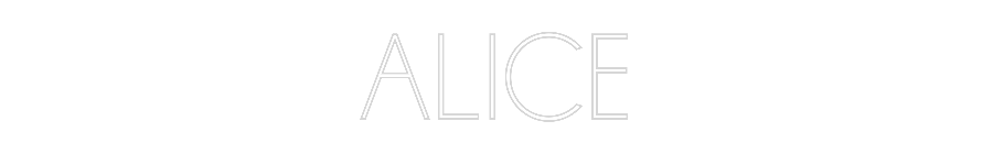 Anpassad neon: ALICE