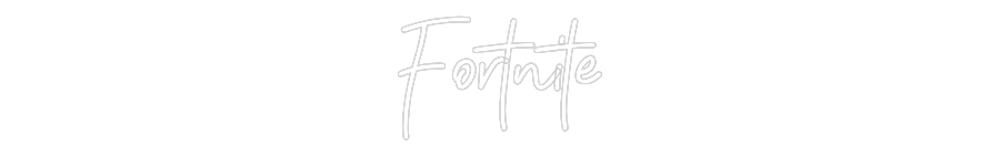 Anpassad neon: Fortnite