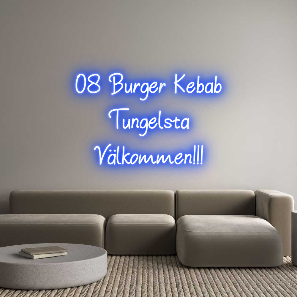 Anpassad neon: 08 Burger Keb...