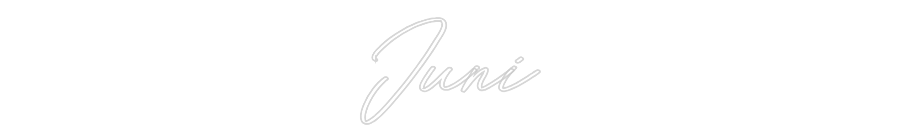 Anpassad neon: Juni