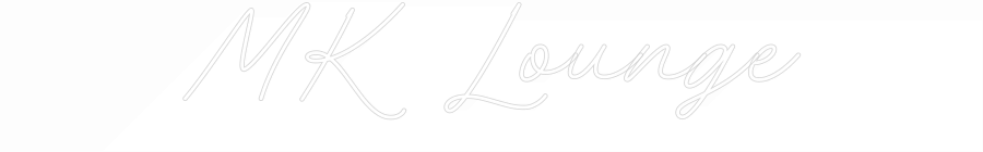 Anpassad neon: MK Lounge