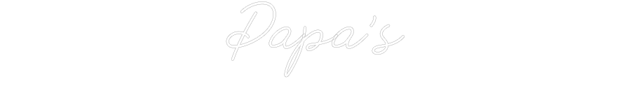 Anpassad neon: Papa’s