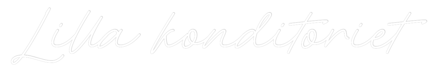 Anpassad neon: Lilla kondito...