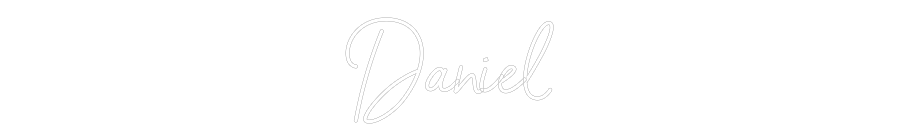 Anpassad neon: Daniel