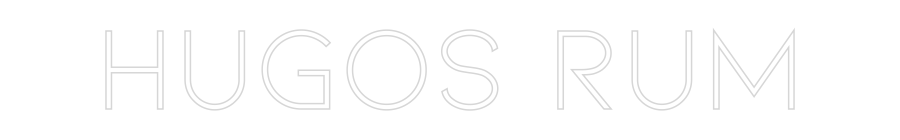 Anpassad neon: Hugos rum