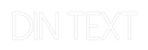 Anpassad neon: Din text