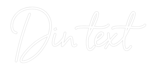 Anpassad neon: Din text