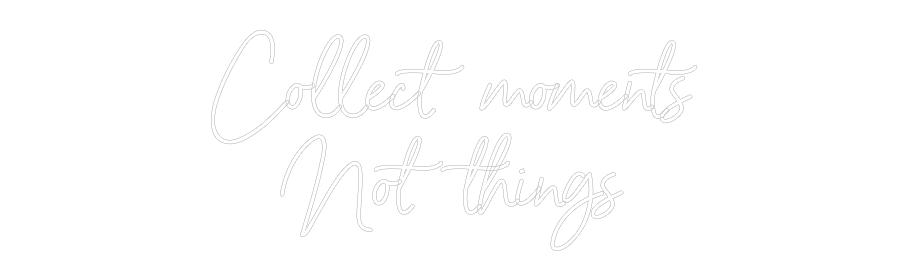 Anpassad neon: Collect momen...