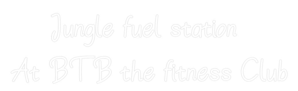 Anpassad neon: Jungle fuel s...