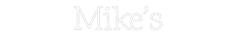 Anpassad neon: Mike's