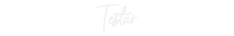 Anpassad neon: Testar