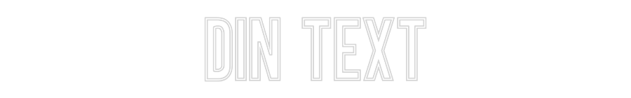 Anpassad neon: Din text