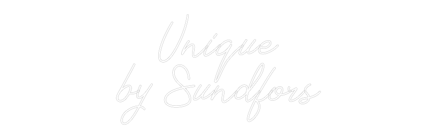 Anpassad neon: Unique
by S...