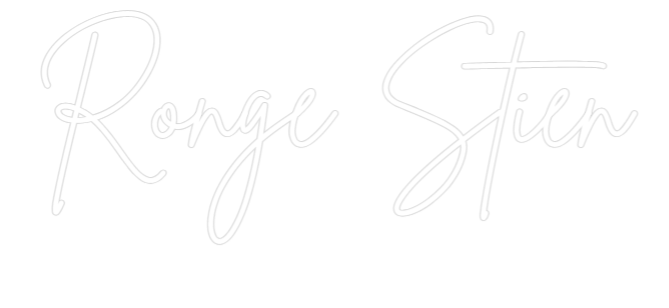 Anpassad neon: Ronge Stien