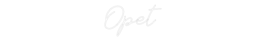 Anpassad neon: Opet
