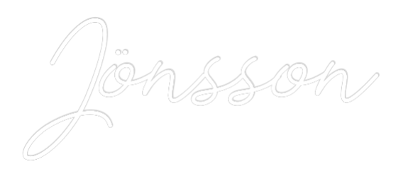 Anpassad neon: Jönsson
