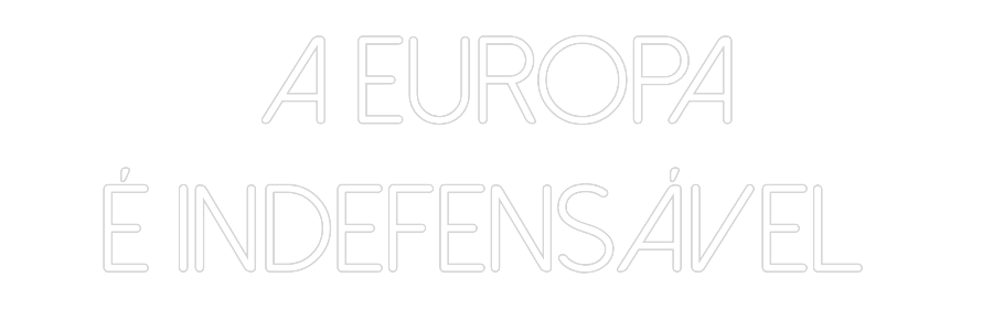 Anpassad neon: A Europa
É i...
