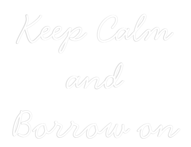 Anpassad neon: Keep Calm
an...