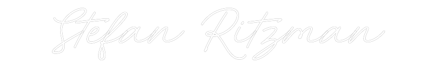 Anpassad neon: Stefan Ritzman