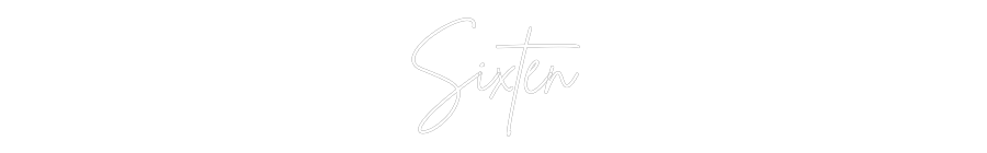 Anpassad neon: Sixten