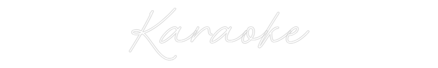 Anpassad neon: Karaoke