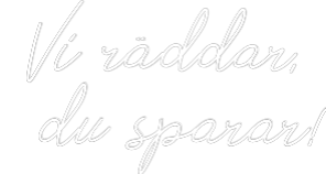 Anpassad neon: Vi räddar,
...