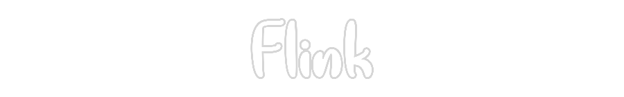 Anpassad neon: Flink