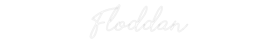 Anpassad neon: Floddan