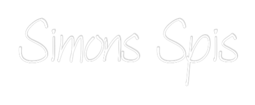 Anpassad neon: Simons Spis