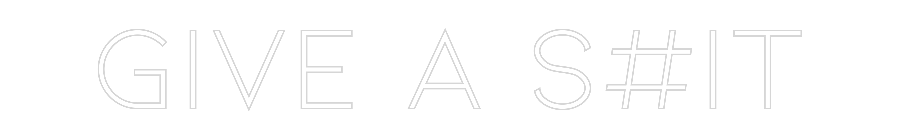 Anpassad neon: GIVE A S#IT