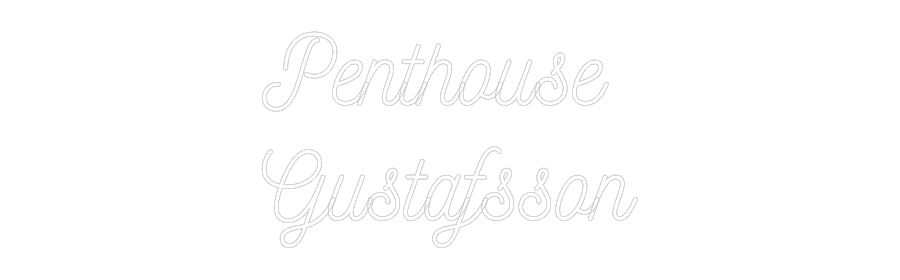 Anpassad neon: Penthouse
G...