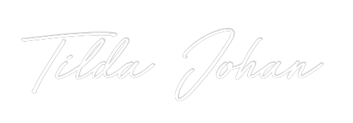 Anpassad neon: Tilda Johan