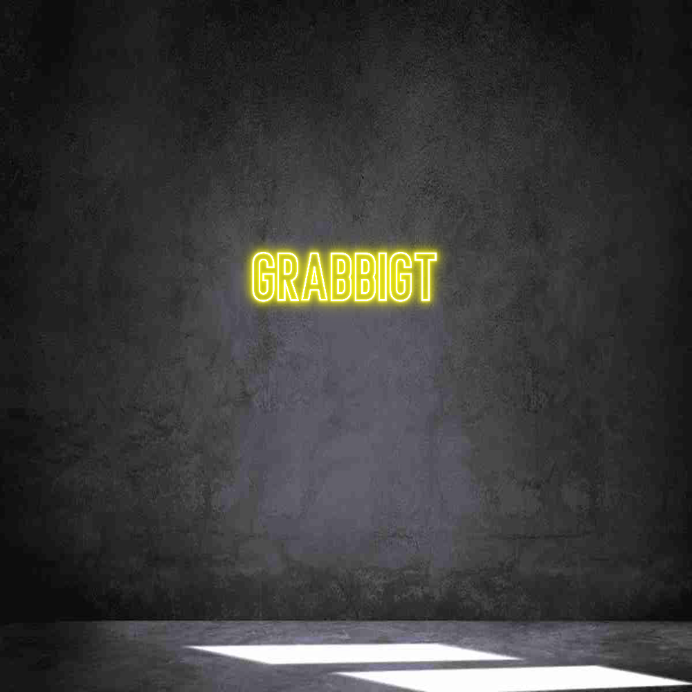 Anpassad neon: Grabbigt