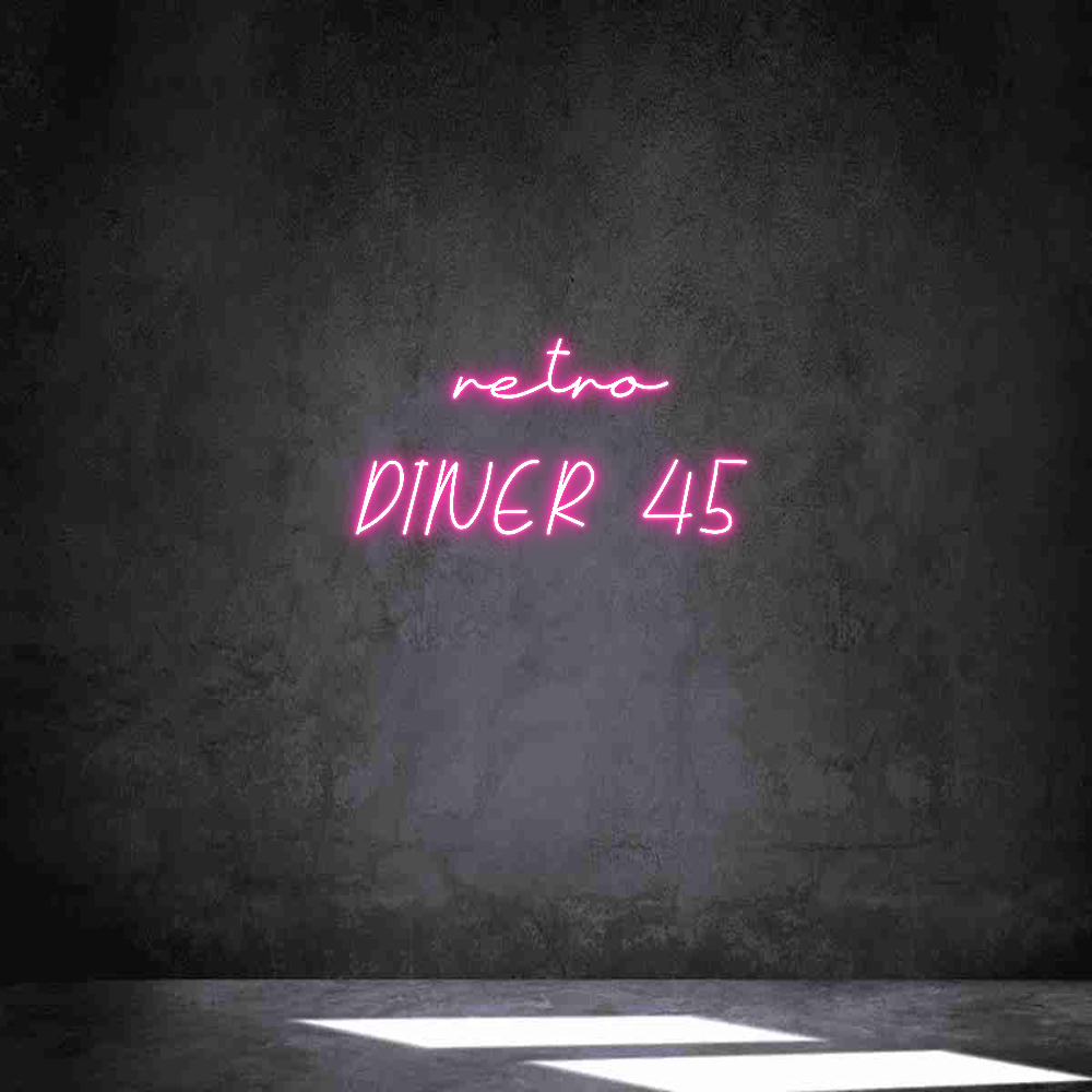 Anpassad neon: retro
DIN...