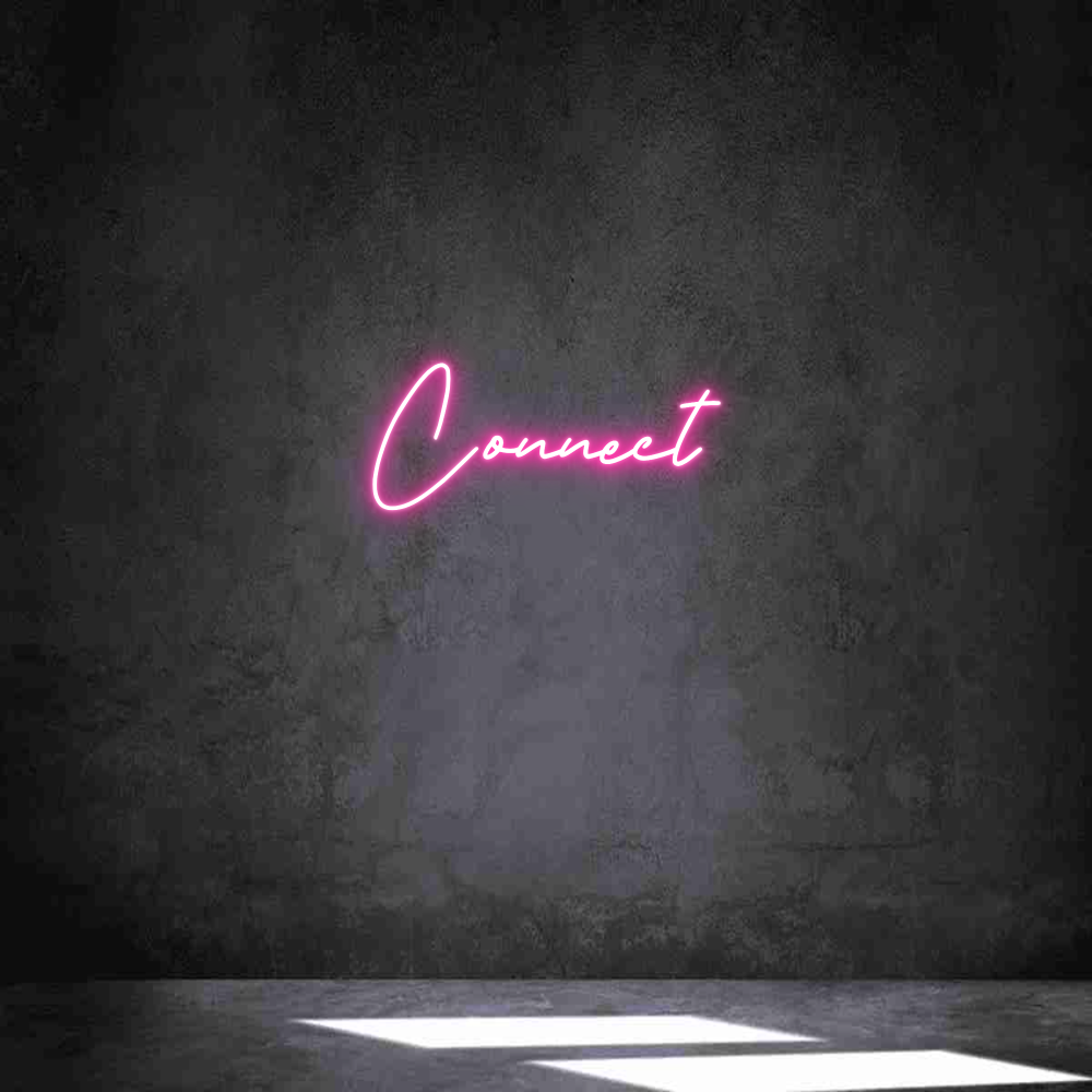 Anpassad neon: Connect