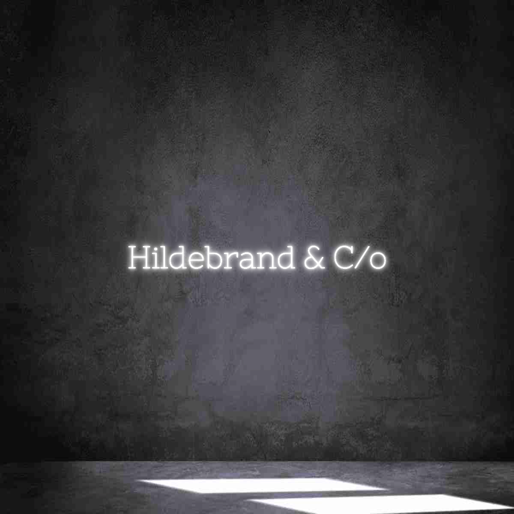 Anpassad neon: Hildebrand & ...