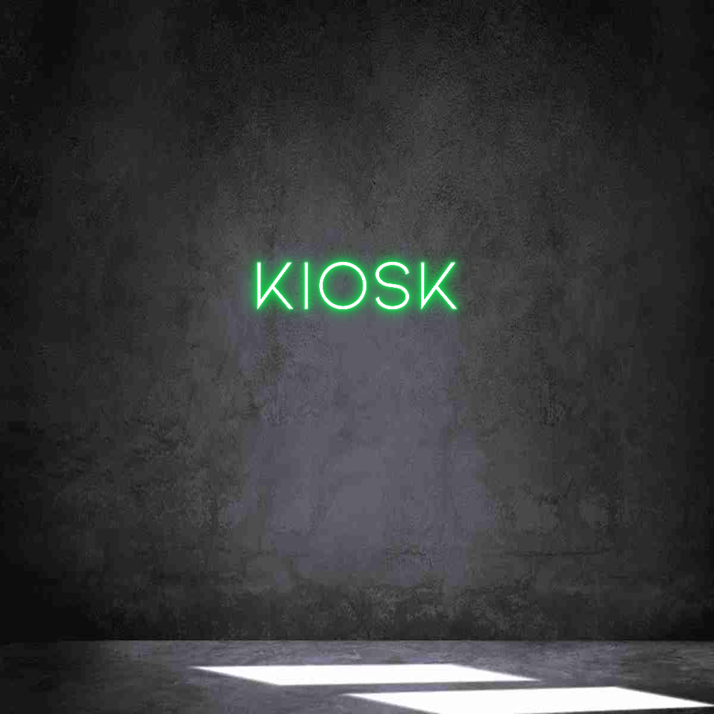 Anpassad neon: KIOSK