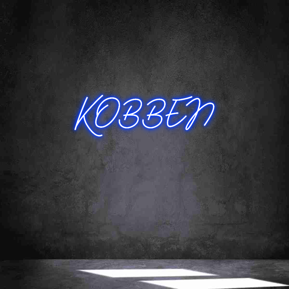 Anpassad neon: KOBBEN